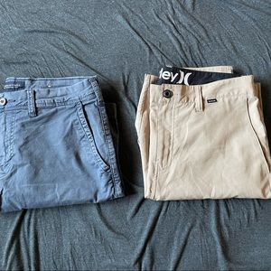 Mens cargo shorts bundle with hybrid shorts 3 shorts total